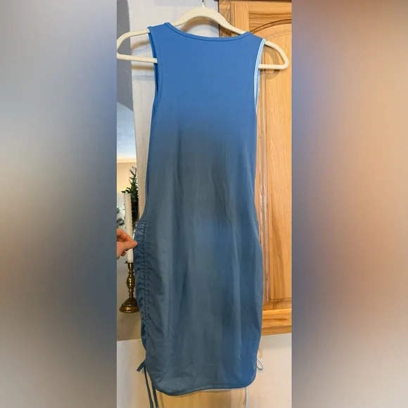 Color Block Ribbed Bodycon Dress - Picture 4 of 6